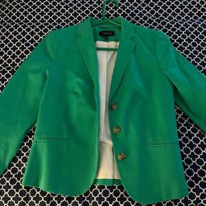 Talbots Green Tailored Blazer